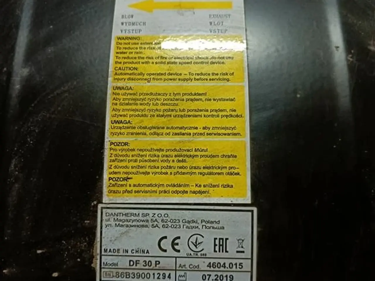 Billede 3 - - - - Dantherm DF 30 P luftblæsere