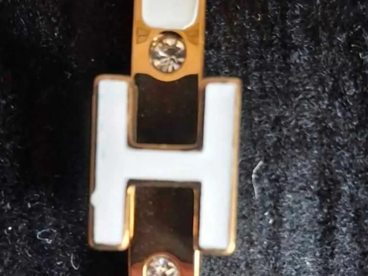 Billede 7 - Armring med H 