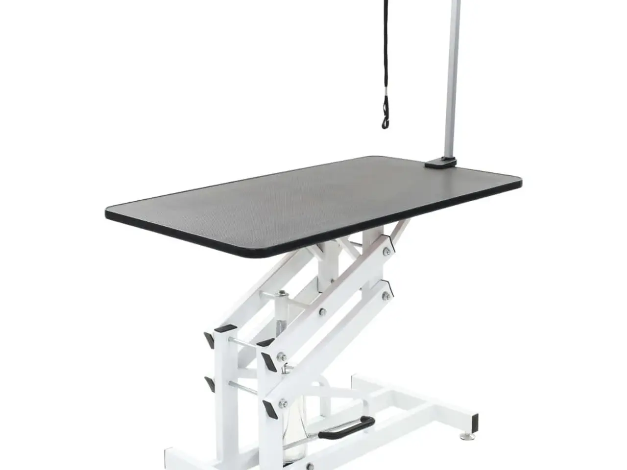 Billede 1 - Hydraulisk vaske-/trimmebord til kæledyr - justerbar højde, sort 108 × 60 cm