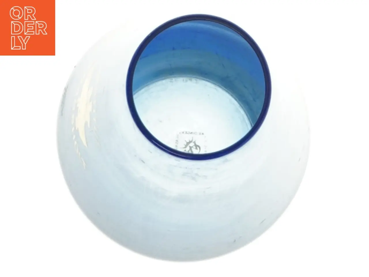 Billede 4 - Glaskunst skål og vase (str. 18x8 cm)