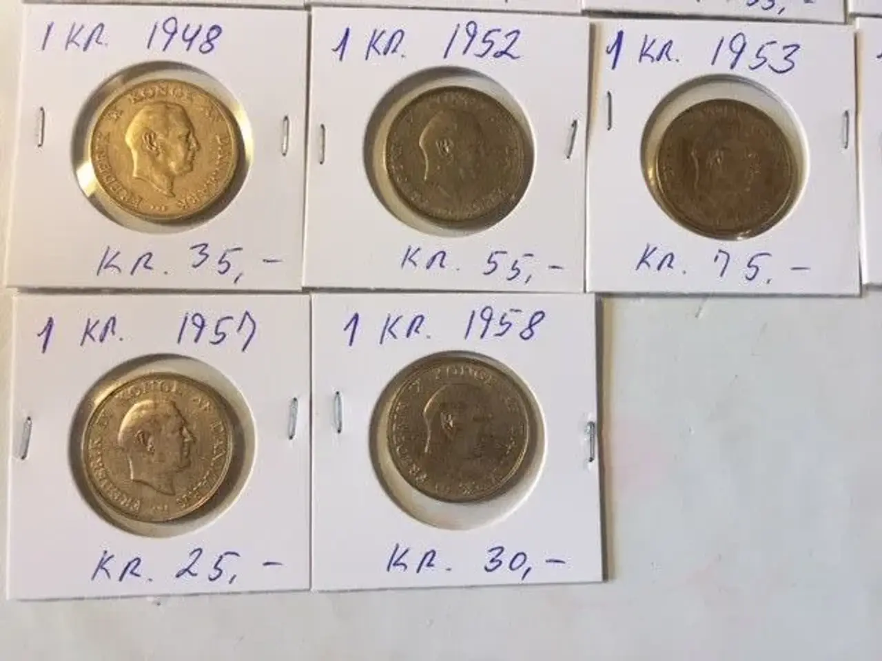Billede 5 - Gule 1 kroner