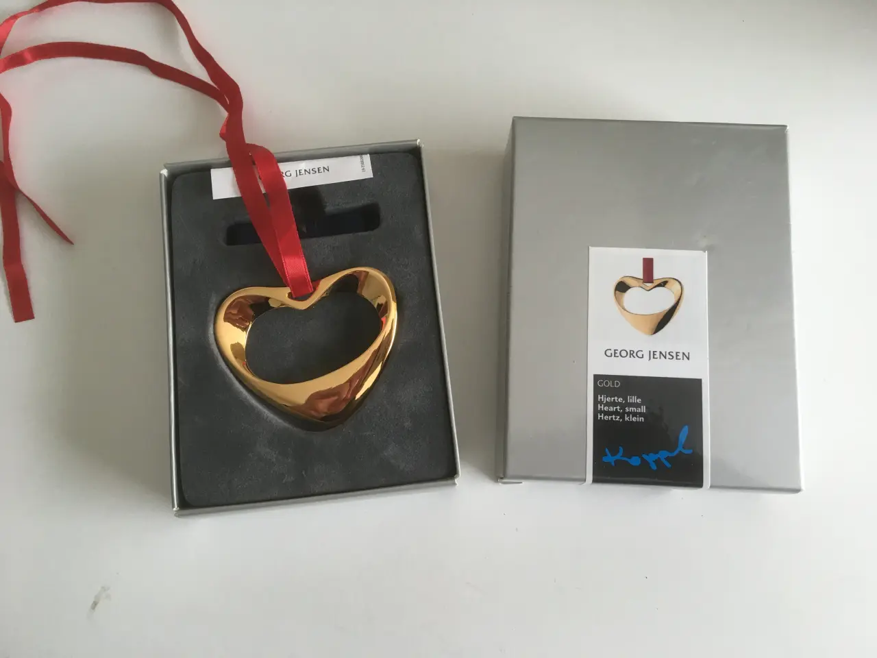 Billede 2 - georg jensen Henning koppel jule jul  hjerte