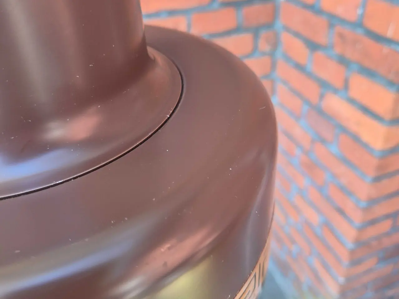 Billede 9 - Klassisk brun retrolampe fra danske Vitrika