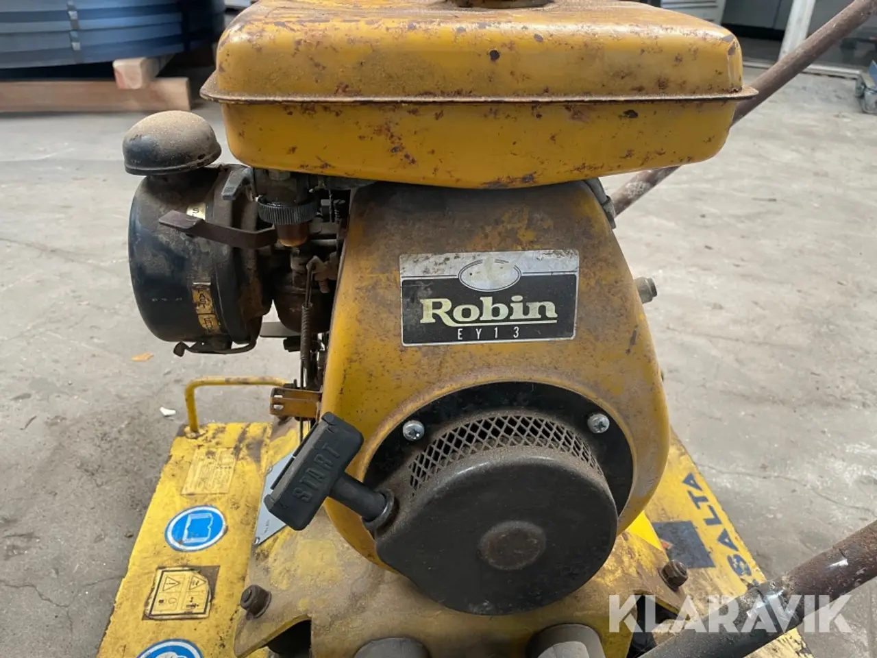 Billede 9 - Pladevibrator Masalta Robin