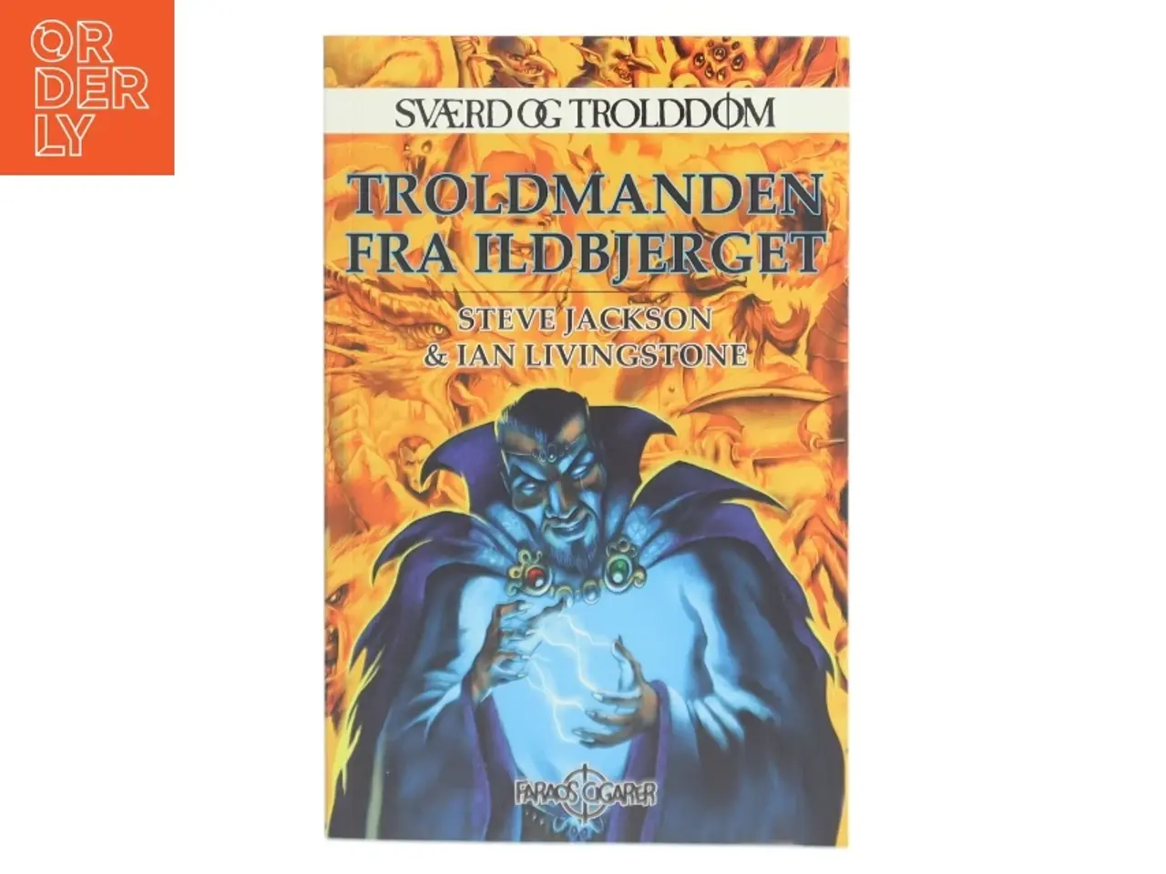 Billede 1 - Troldmanden fra Ildbjerget (Ved Andreas Mernøe) af Steve Jackson (Bog)