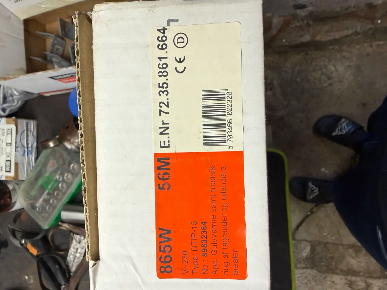 Billede 4 - 230v Gulvvarme kabler