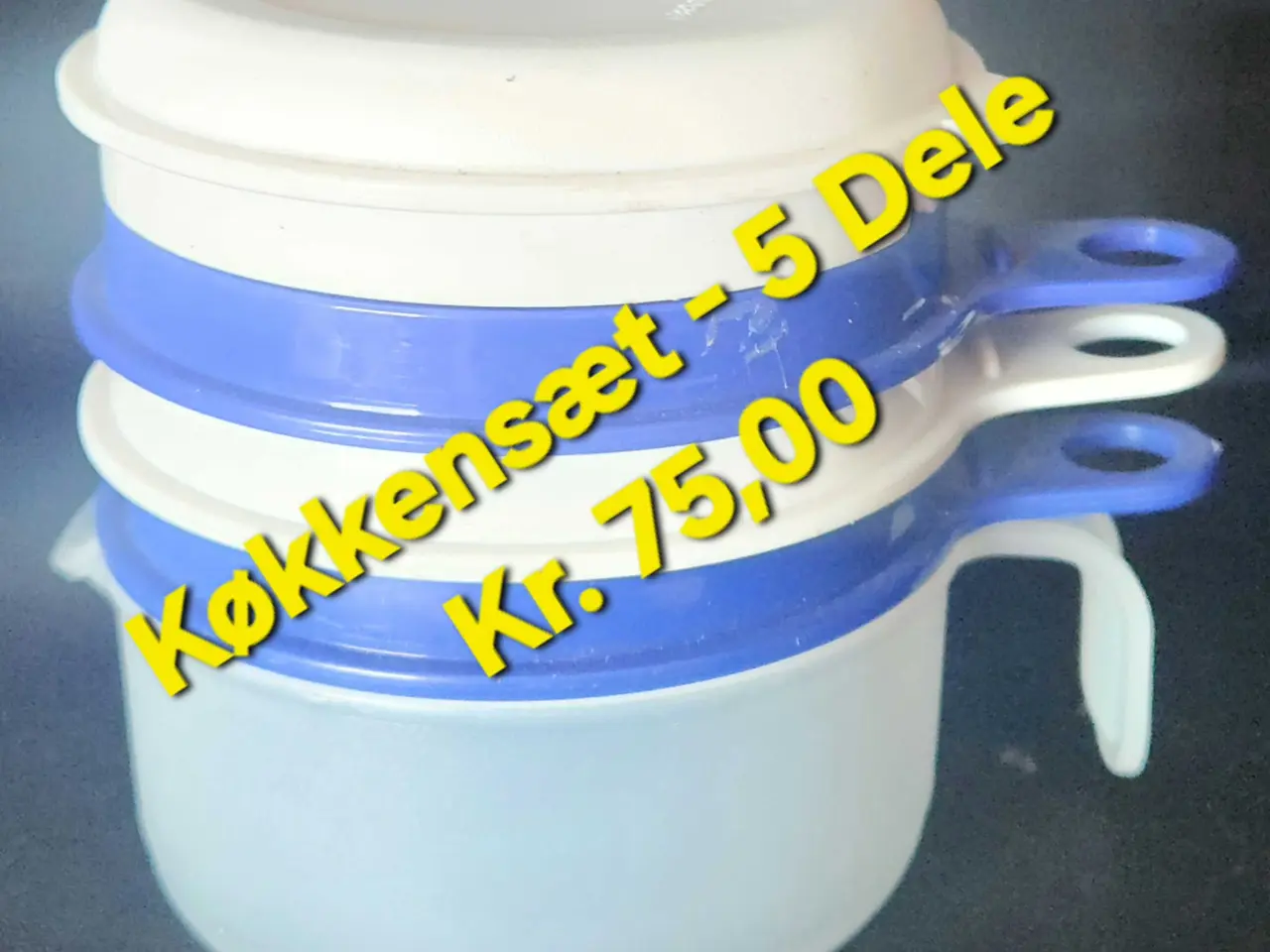 Billede 2 - Tupperware Køkkensæt 5 dele