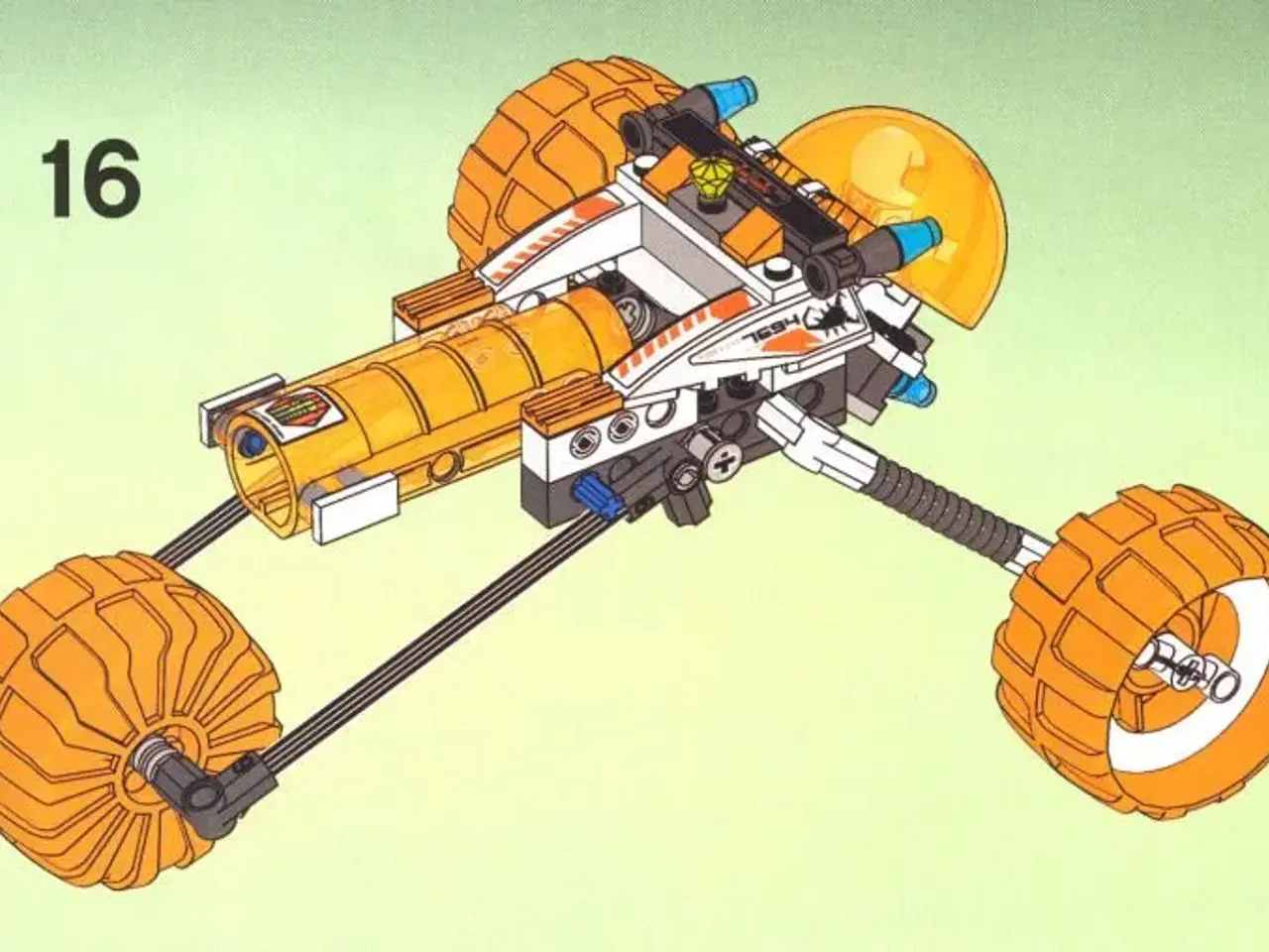 Billede 4 - Lego MARS MISSION: 7694, MT-31 Trike