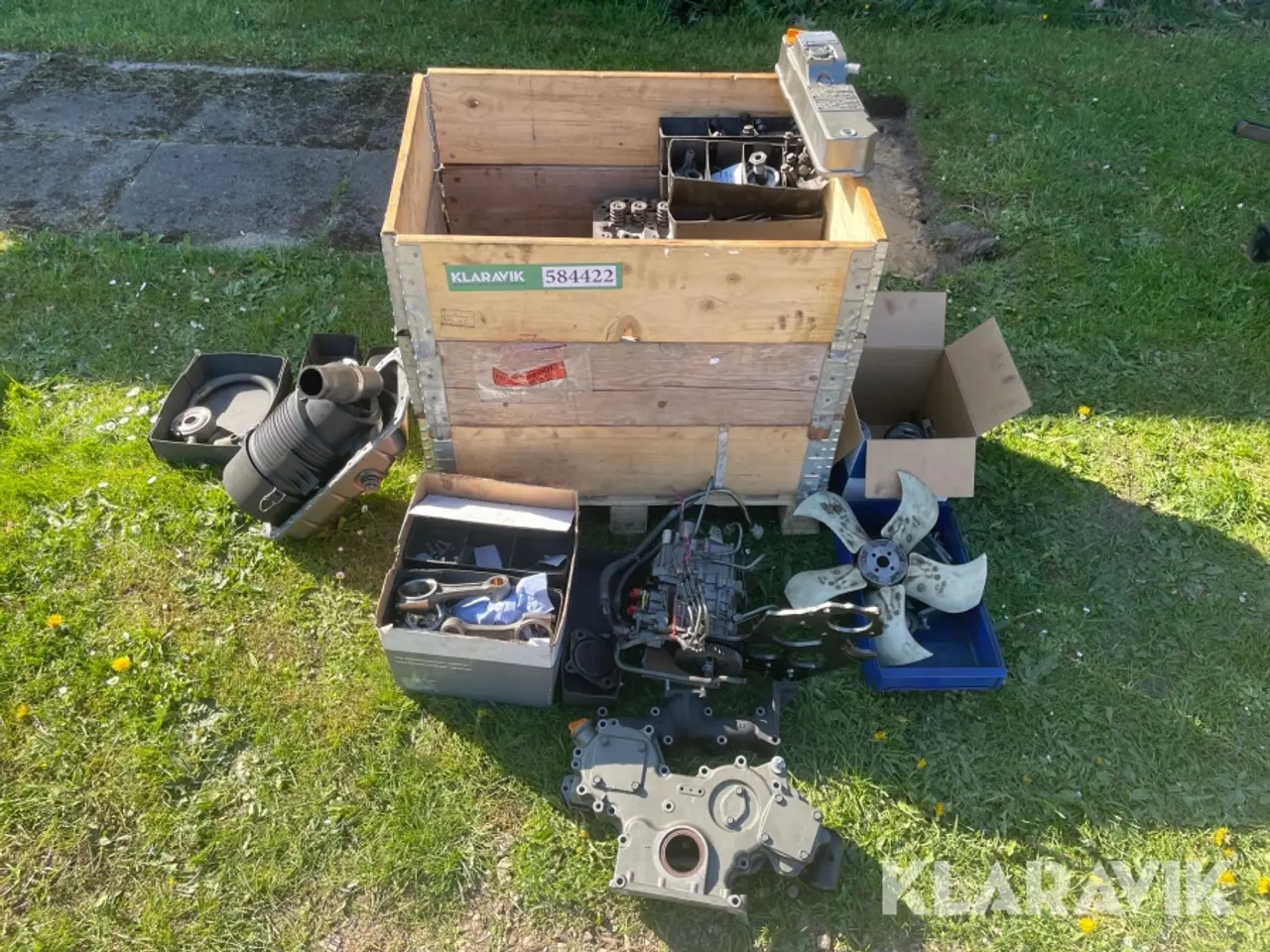 Billede 1 - Motor Yanmar 4TNV88-BDYE2T (Komplet)