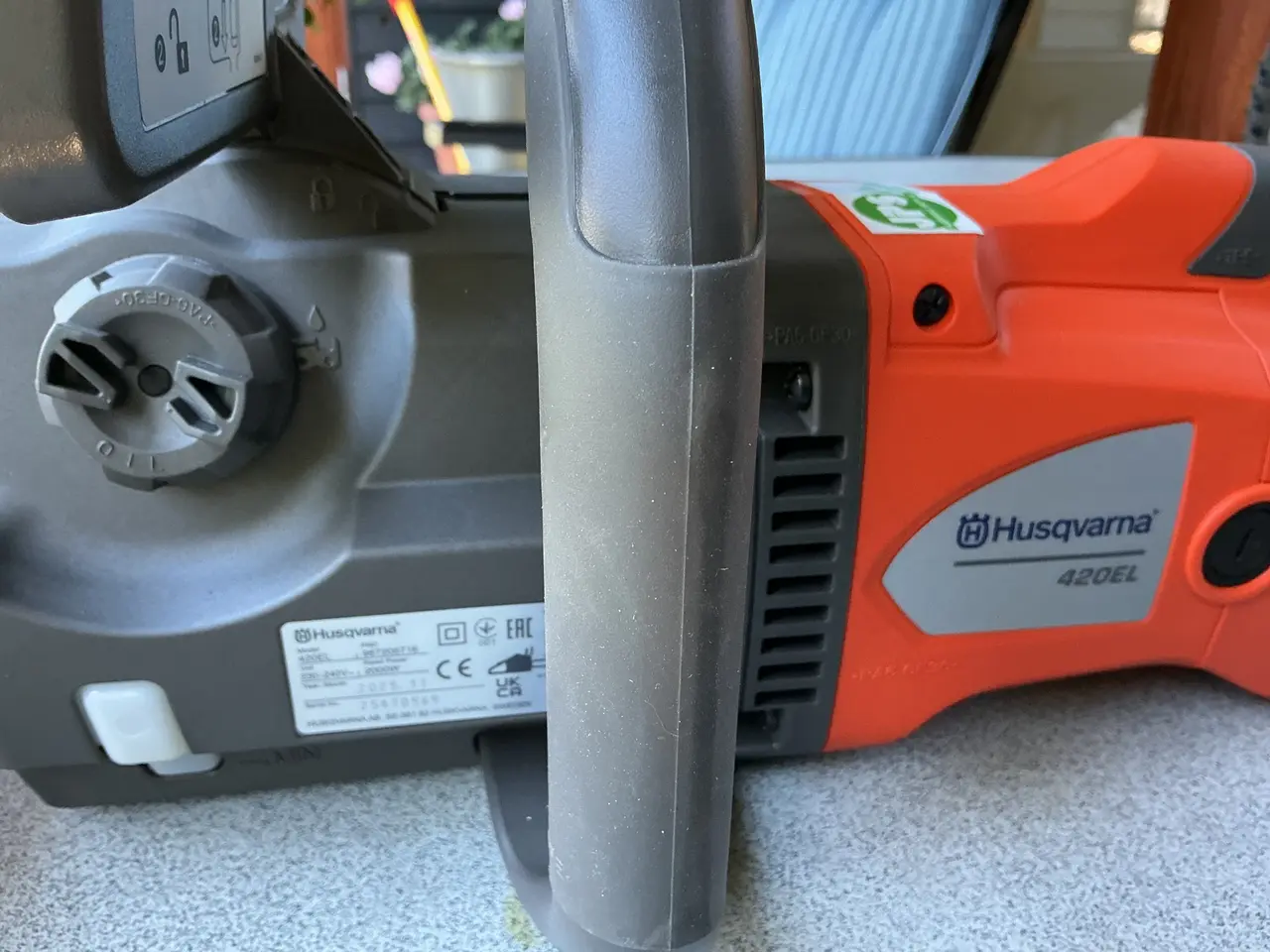 Billede 4 - Husqvarna 420 EL kædesav