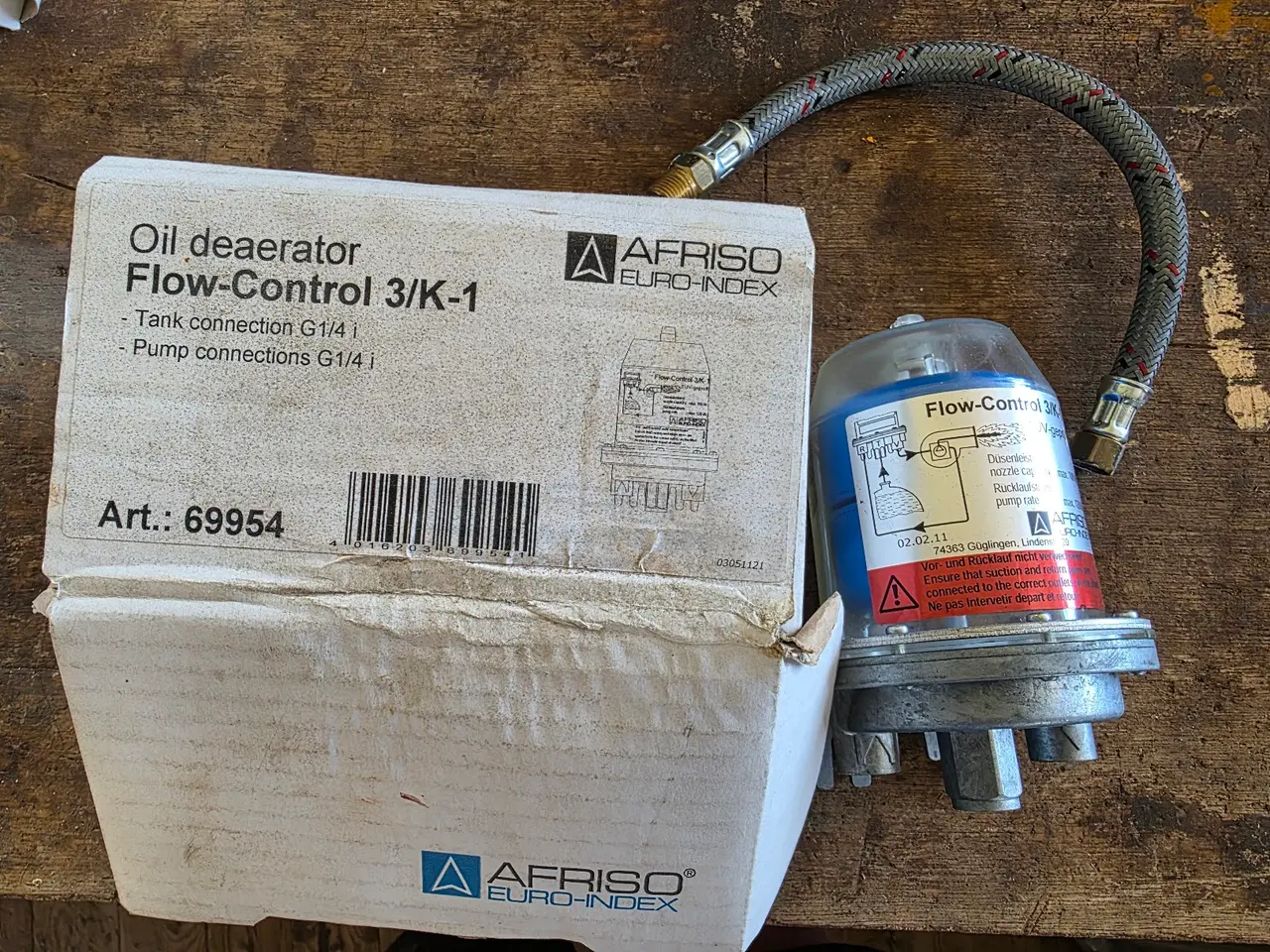 Billede 1 - Olie Filter- Flowkontrol 3/K-1 69954