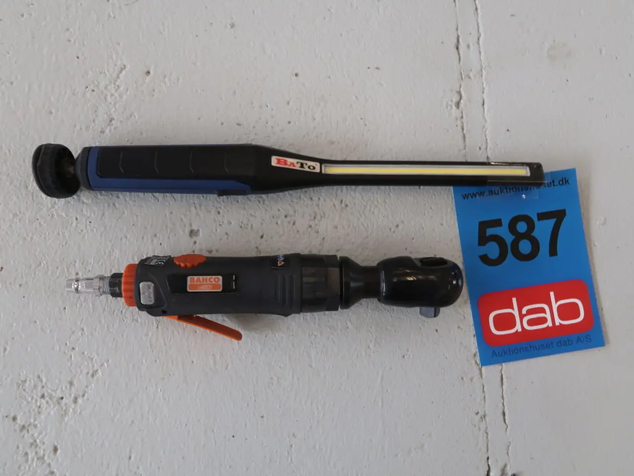 Billede 1 - Bahco BP841 Trykluftsnøgle samy BaTo lampe