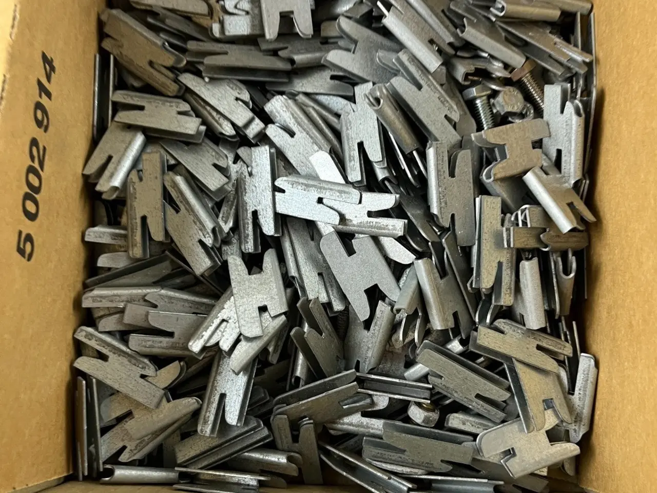 Billede 3 - parti Of Steel Mounting Clips Brackets Hardware