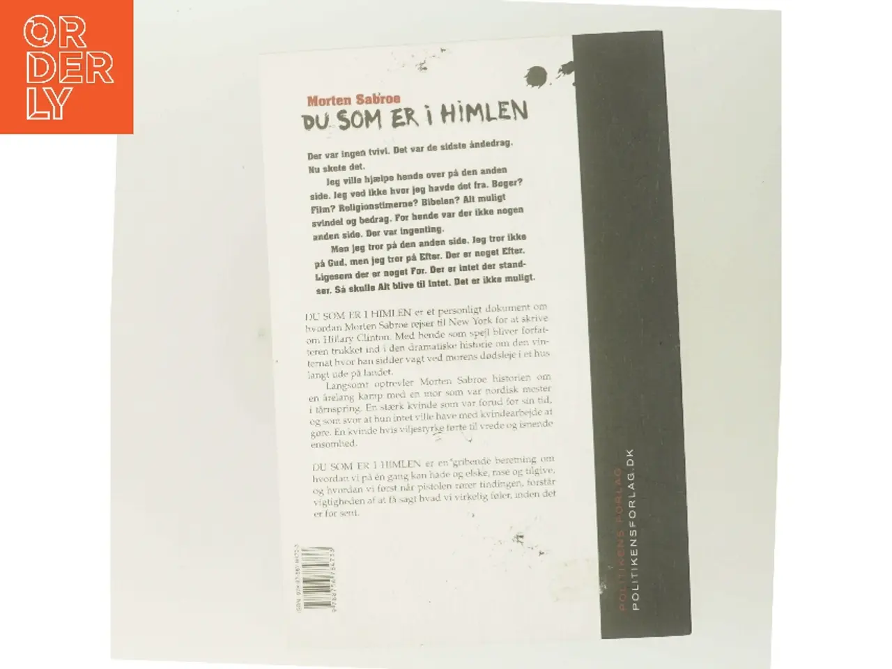 Billede 3 - Du som er i himlen af Morten Sabroe (Bog)