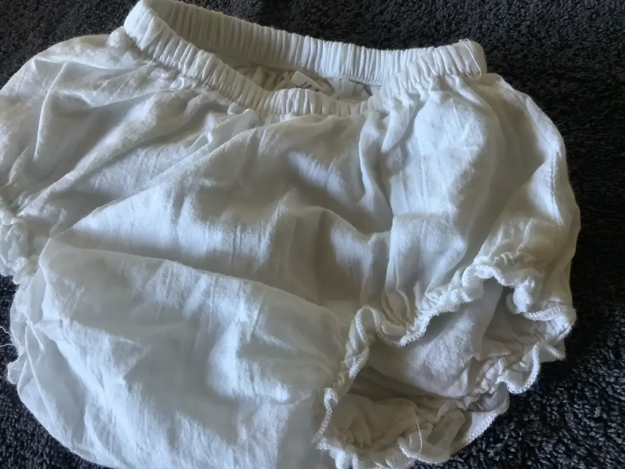 Billede 2 - Helt nye H&M bloomers hvide pige str. 56