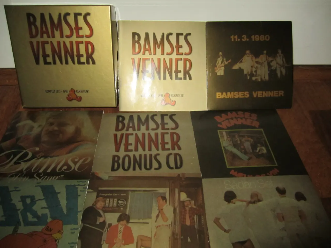 Billede 2 - GULD BOKSEN. BAMSES VENNER. Komplet 1973-1981.