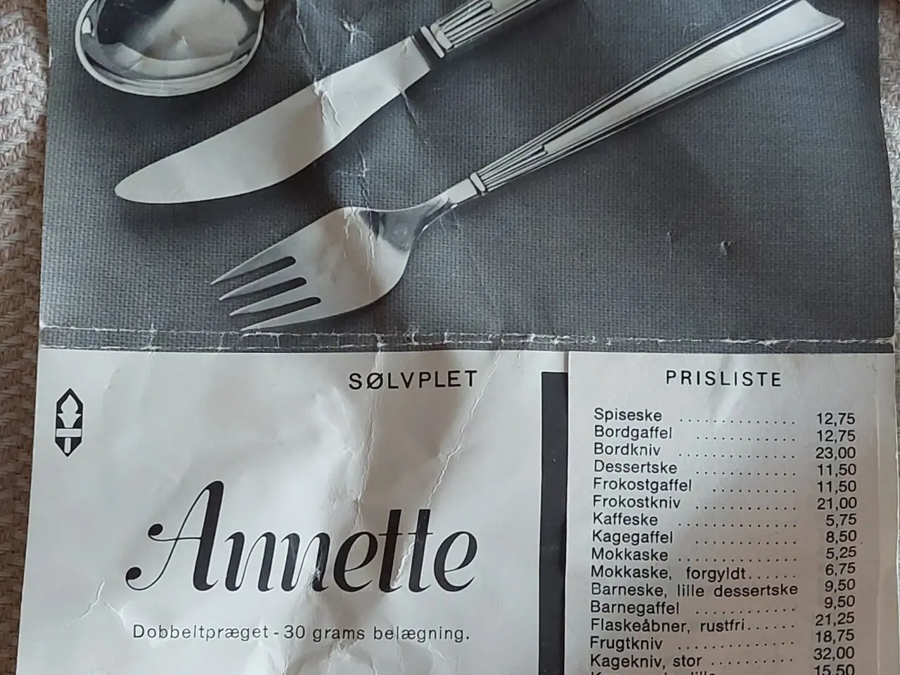 Billede 1 - Annette sølvplet service til 12 personer
