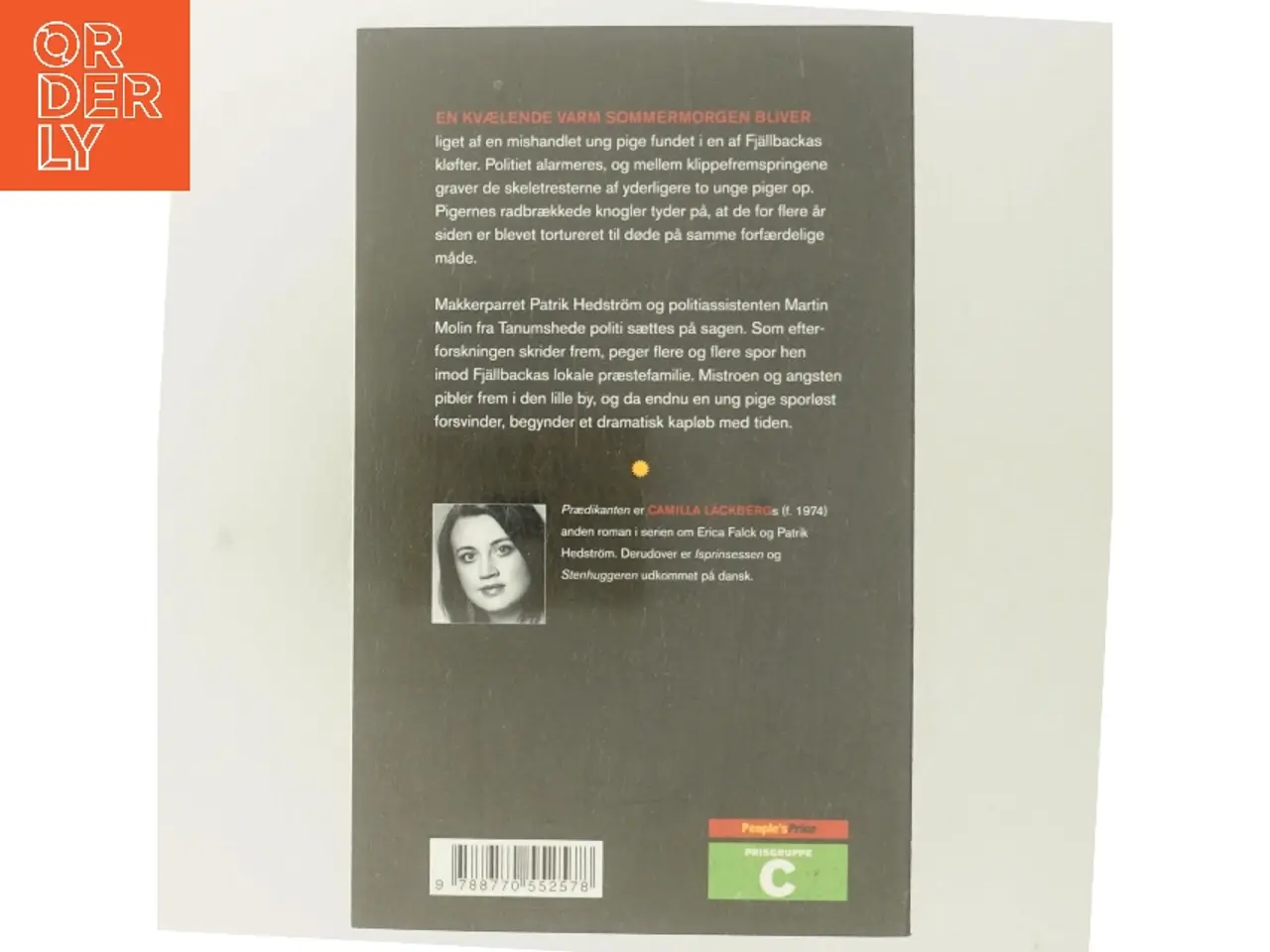 Billede 3 - Preacher (Predikanten - Dansk/Danish)- Import af Camilla Lackberg (Bog)