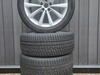 4 BMW 18” alufælge monteret med Hankook vinterdæk