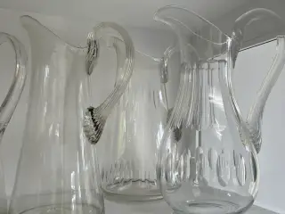 Antikke dekorative glaskander