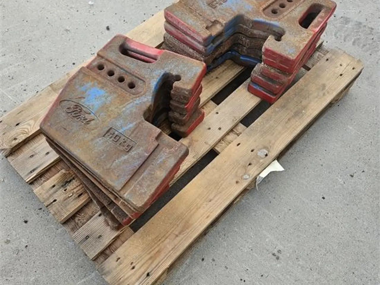 Billede 5 - Ford 10X40 - Originale frontvægte / front weights