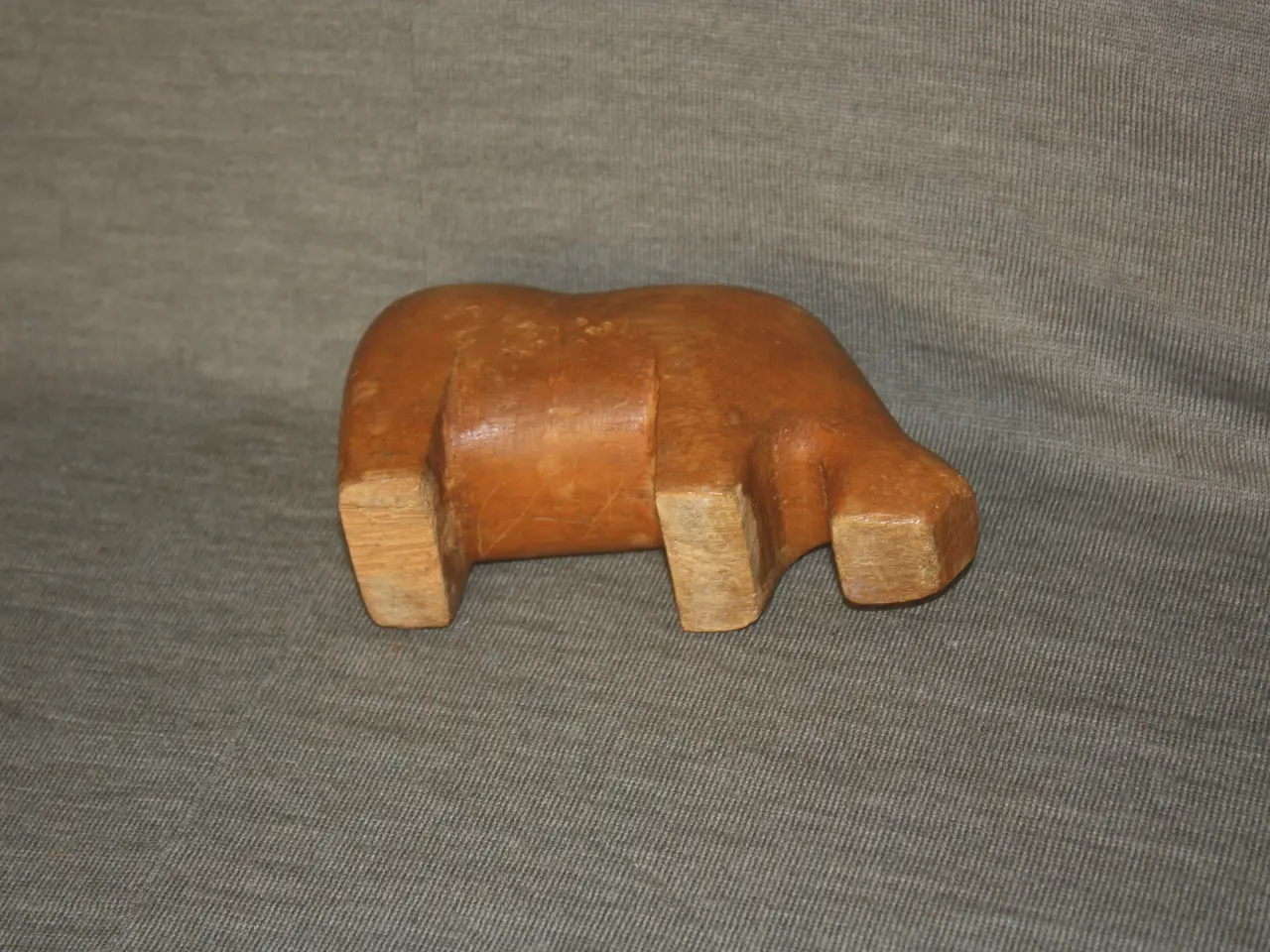 Billede 3 - Træ figur længde 12,5 cm, højde 7,5 cm