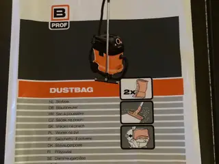 B-Prof støvsugerposer dustbag produktnr. 301113