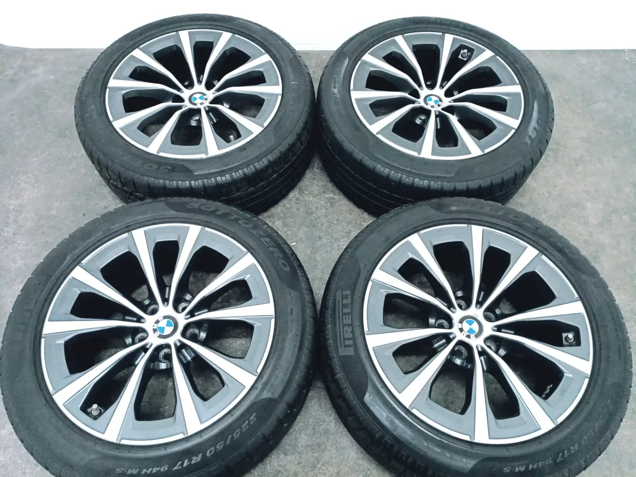 Billede 5 - 5x112 17" ET30 nav 66,6ø BMW vintersæt inkl.TPMS
