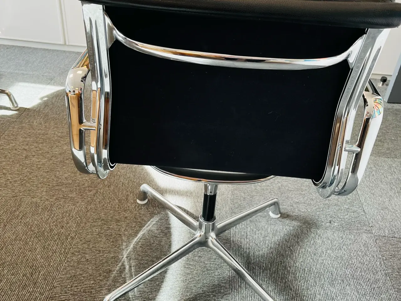 Billede 4 - Soft Pad Ea-208 sort læder. 4 stk