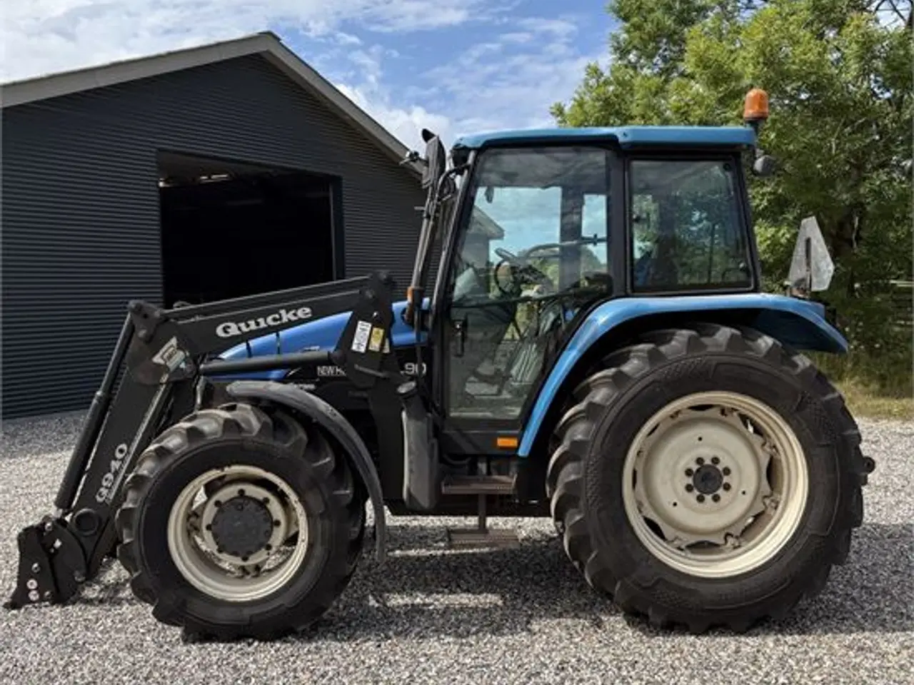 Billede 4 - New Holland TM90 L3 - Lav timetal / Low hours - Frontlæsser / frontloader