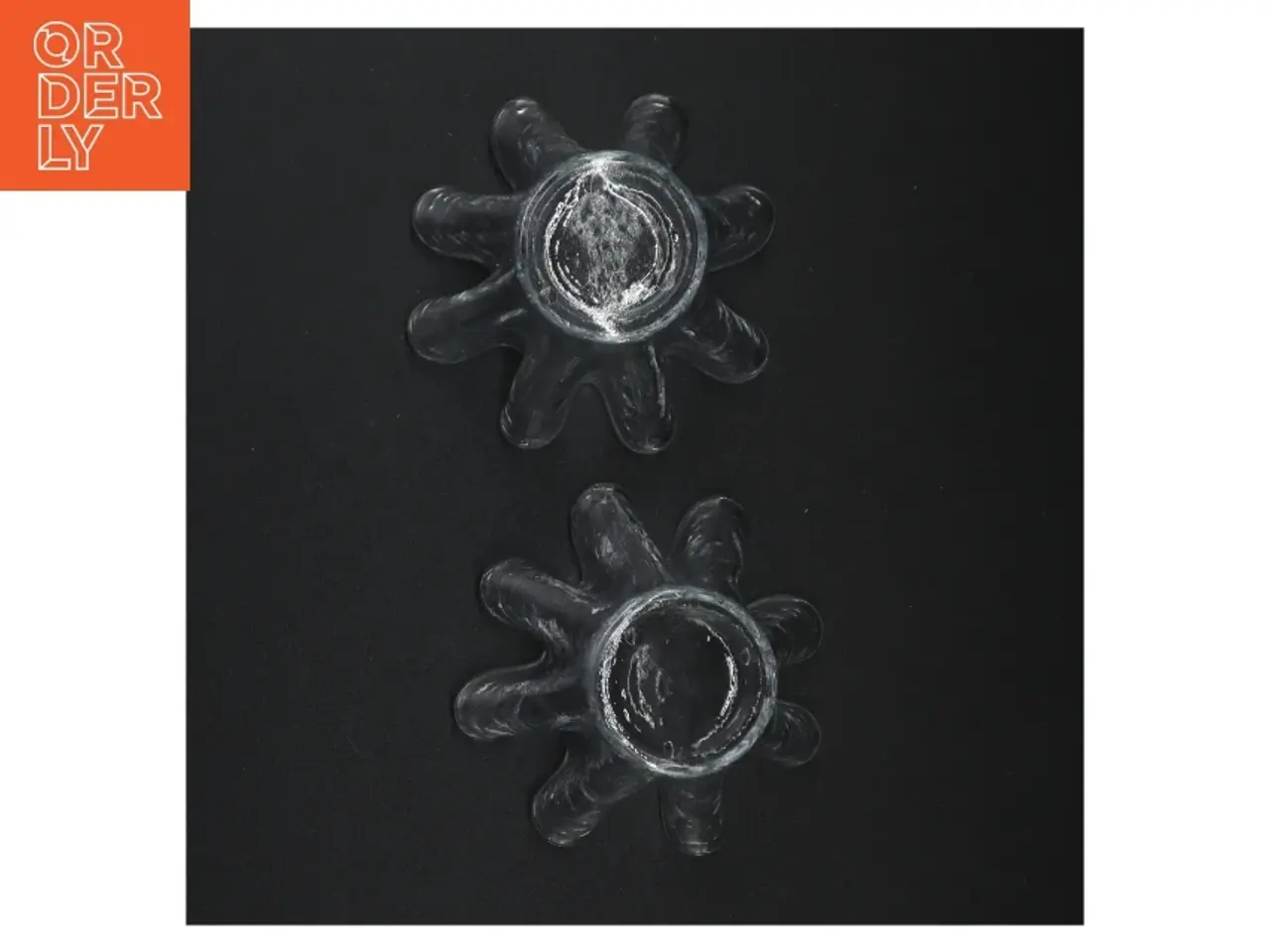 Billede 3 - Gennemsigtige glasvaser (str. 9 x 11 cm)