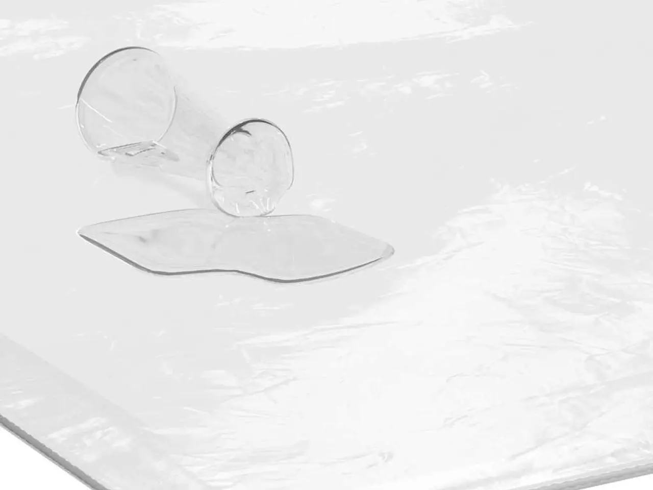 Billede 4 - Klar presenning med øjer 2 × 4 m - polyethylen, transparent