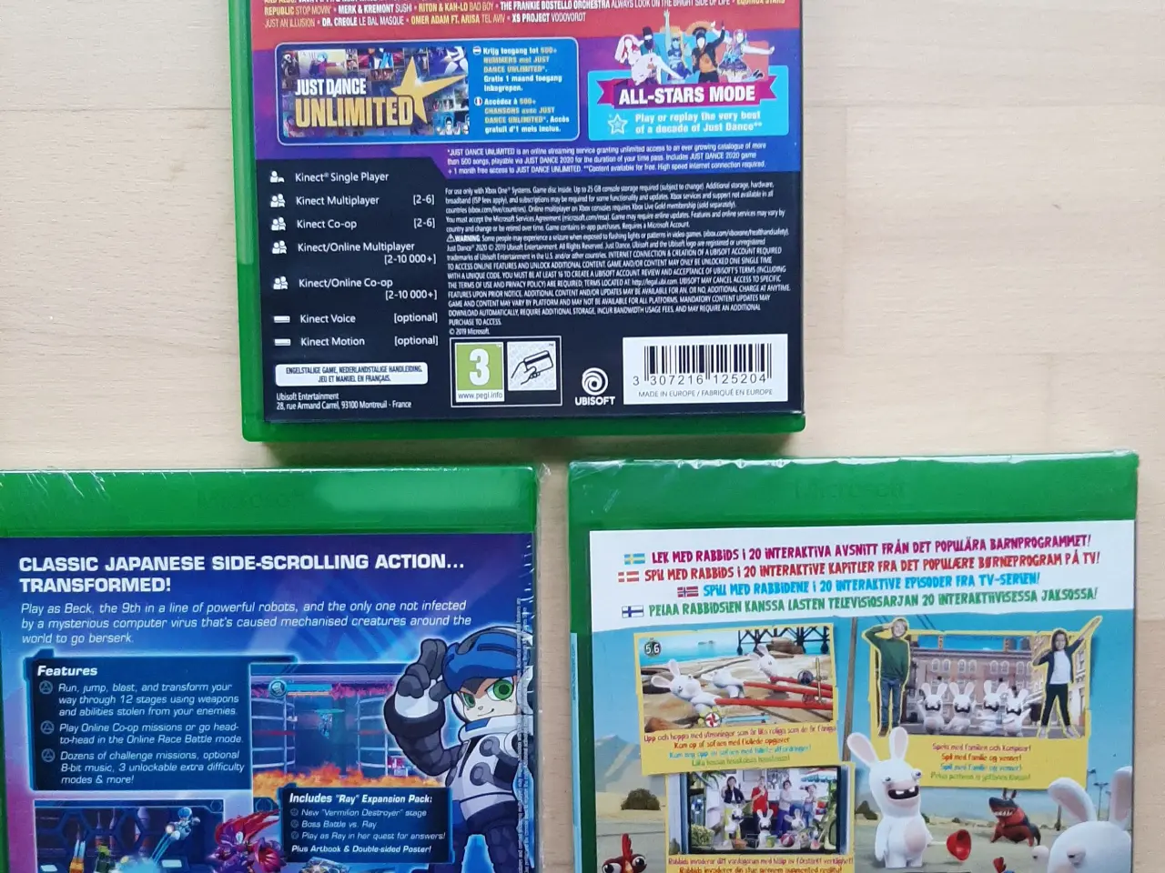 Billede 2 - Just Dance 2020, Mighty no. 9, Rabbits Invasion