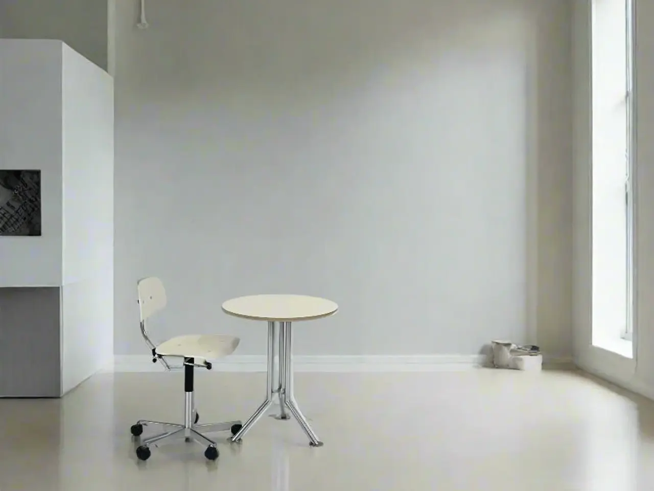 Billede 2 - Magnus Olesen Sofabord – Hvid Ø63 cm