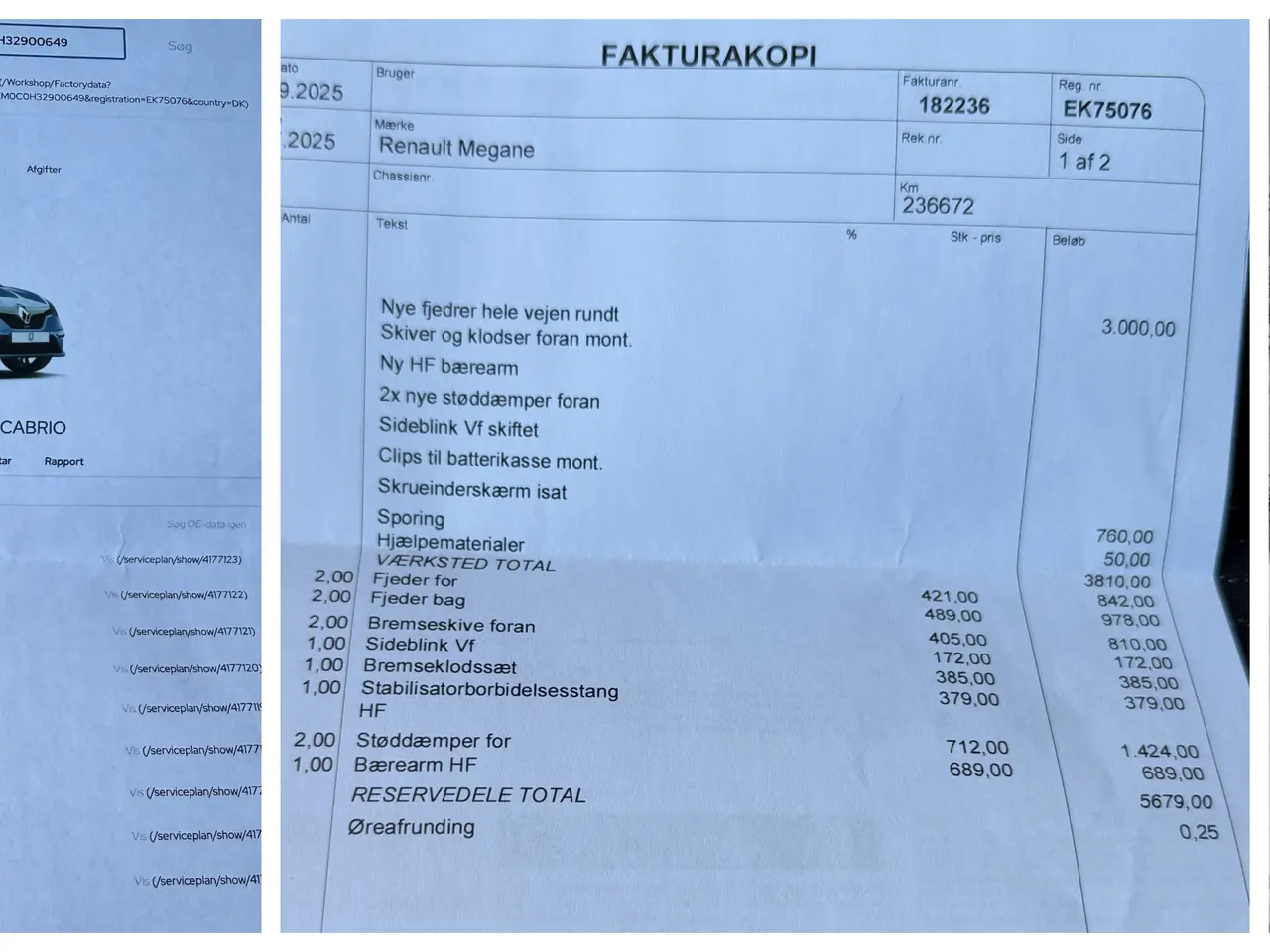 Billede 19 - Renault Megane II 1,6 Dynamique CC 2d sælges 