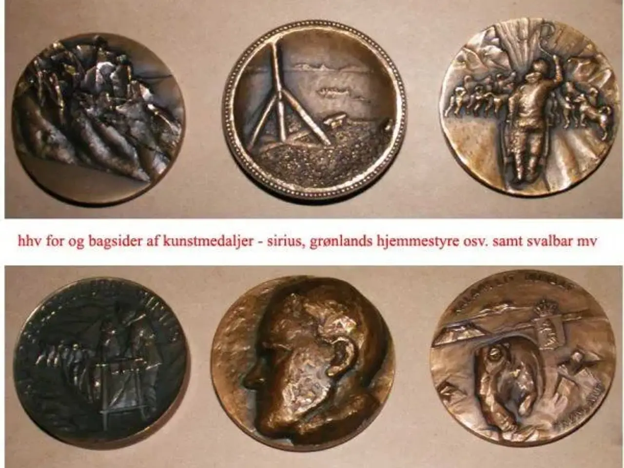 Billede 1 - Kunstmedaljer