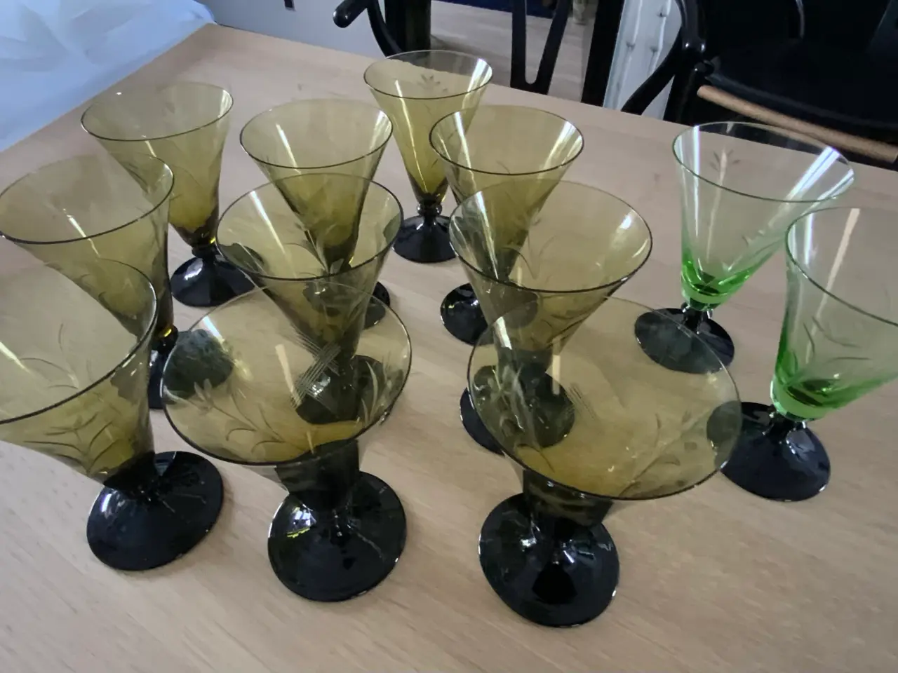 Billede 1 - 10 Glas Aase/Greta Garbo og 2 Aase _ Holmegaard