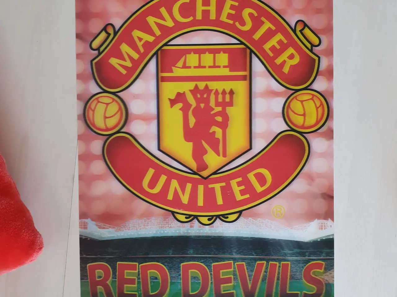Billede 2 - Manchester United pude og hologram
