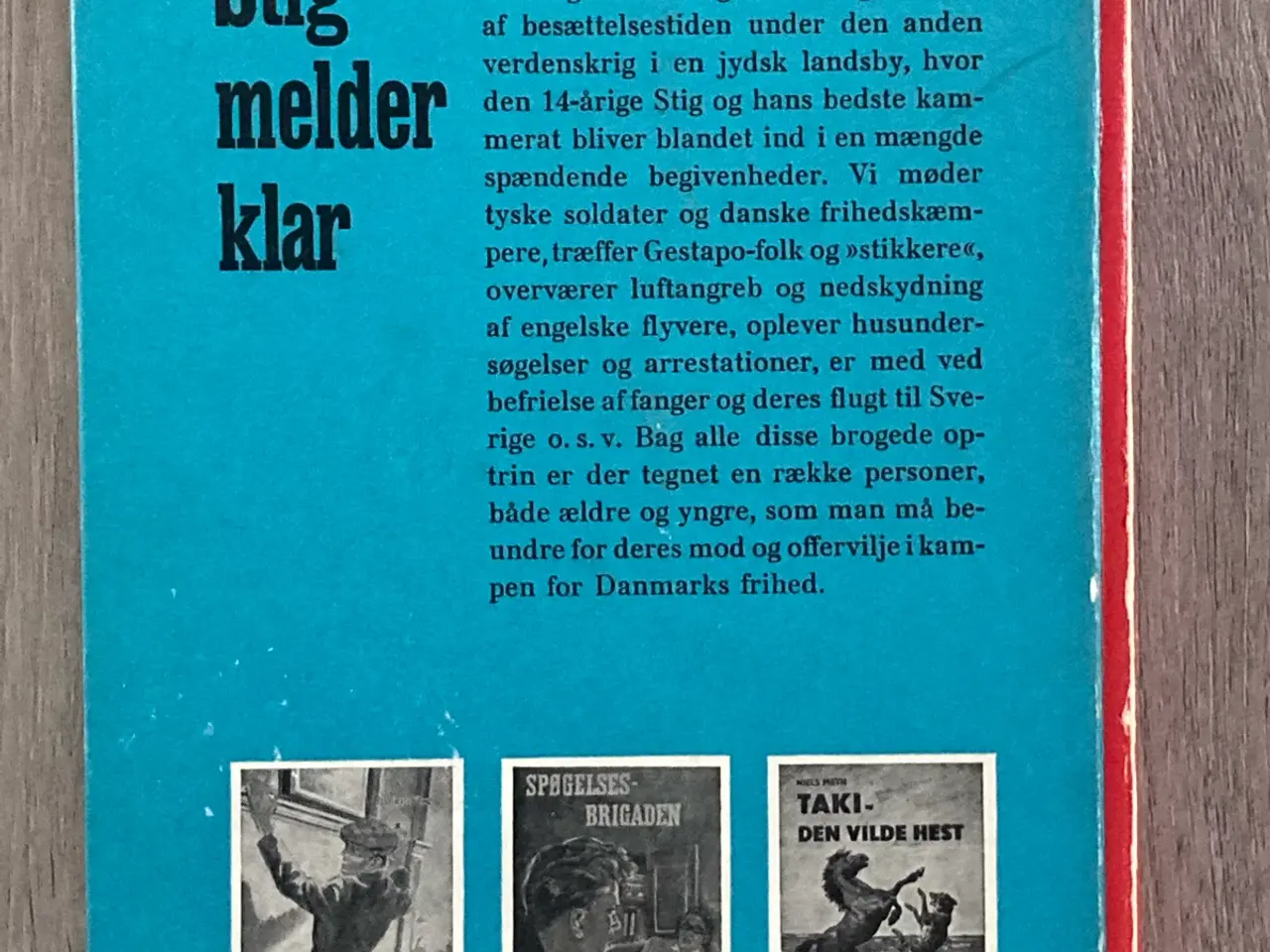 Billede 2 - Bog: Stig melder klar