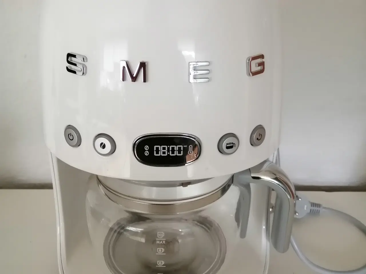 Billede 1 - SMEG Kaffemasine Hvid