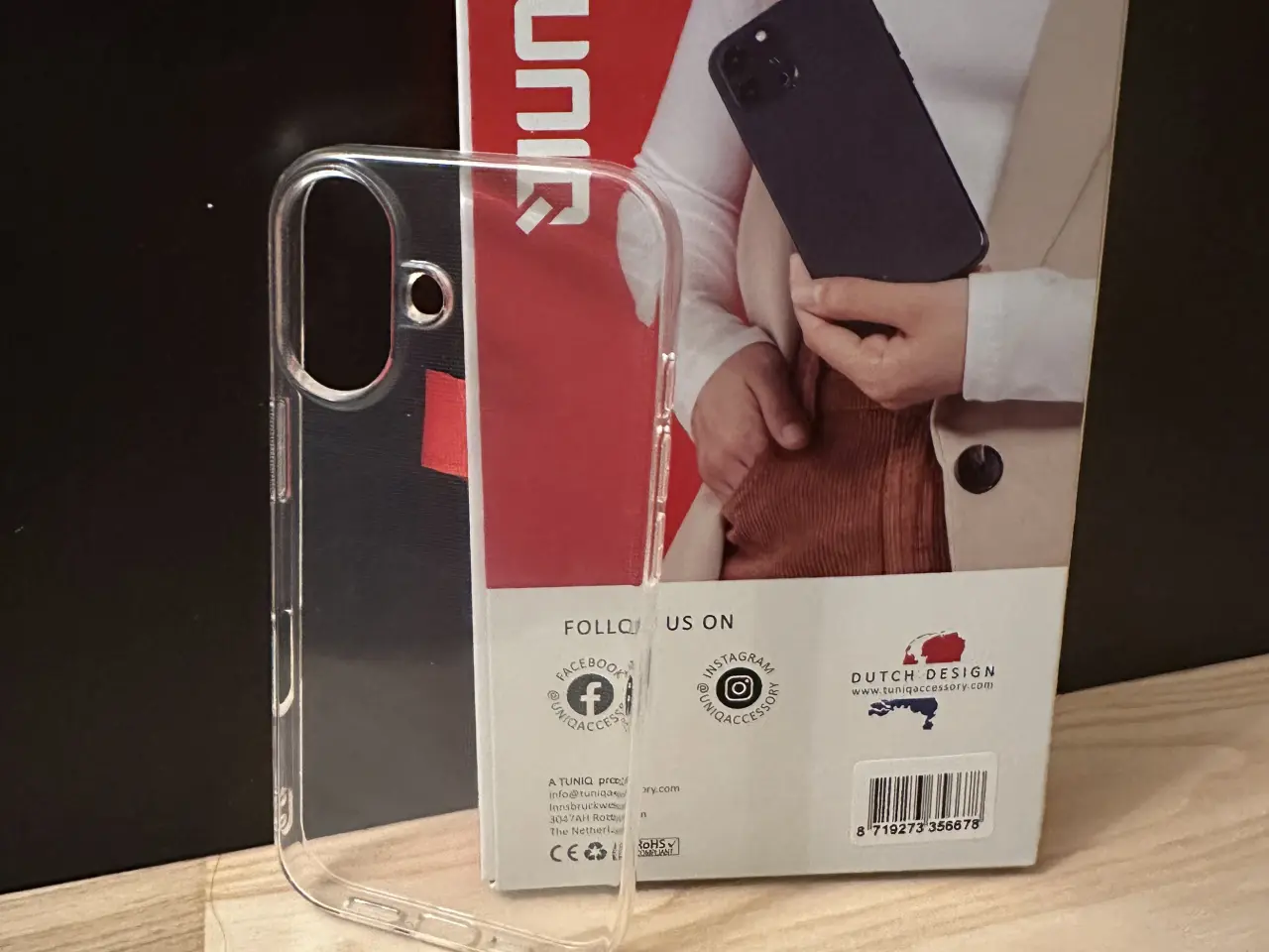 Billede 1 - iPhone 17 Cover – Transparent (TUNIQ)