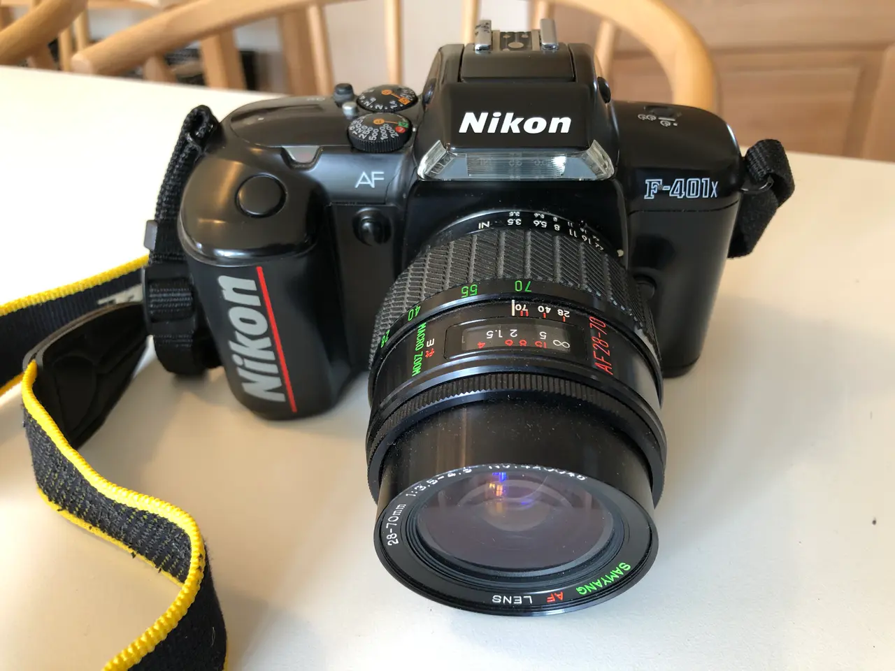 Billede 2 - Nikon F-401X analog spejlreflekskamera