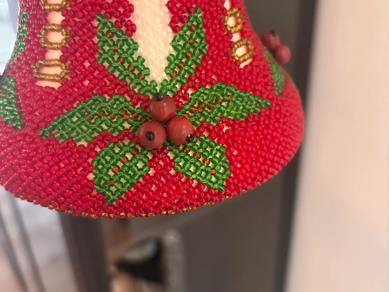 Billede 2 - Smuk juleklokke 15cm høj