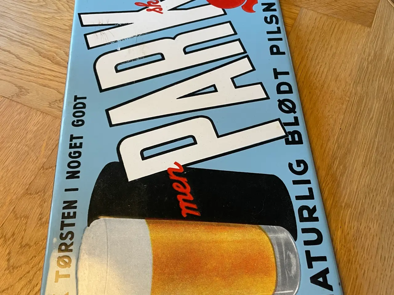 Billede 1 - Emaljeskilt park pilsner