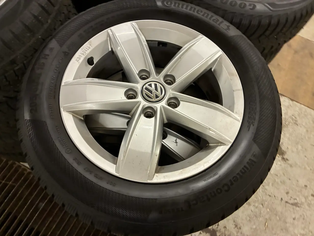 Billede 6 - Fine vinterhjul Audi/VW/Skoda