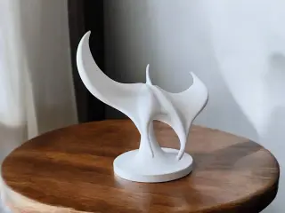 Manta Ray – Havets elegante svæver til din væg ell