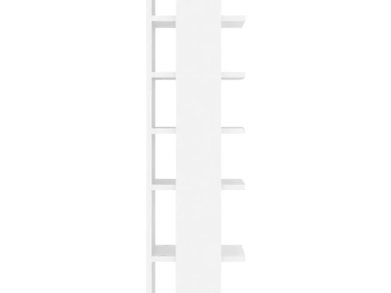 Billede 6 - Skoskabe 2 stk. 27,5x27x102 cm konstrueret træ hvid