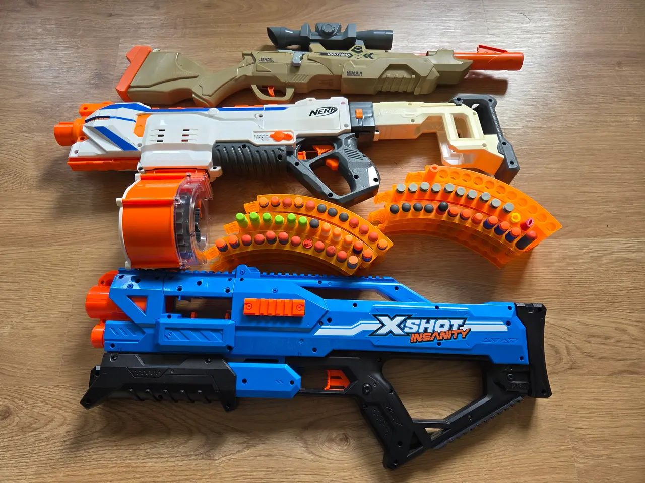 Billede 1 - NERF geværer med tilbehør