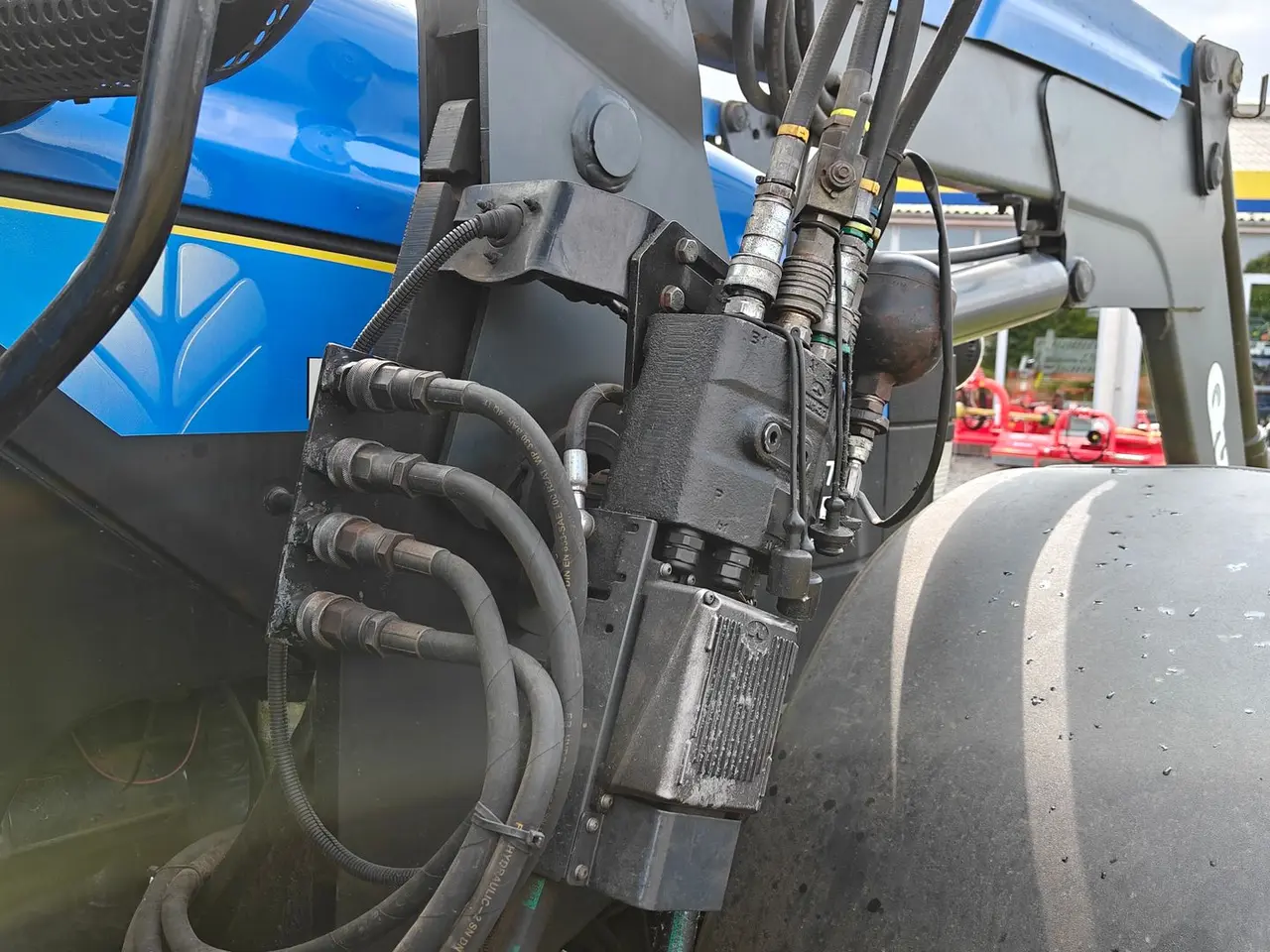 Billede 17 - New Holland TM155 Med Frontlæsser