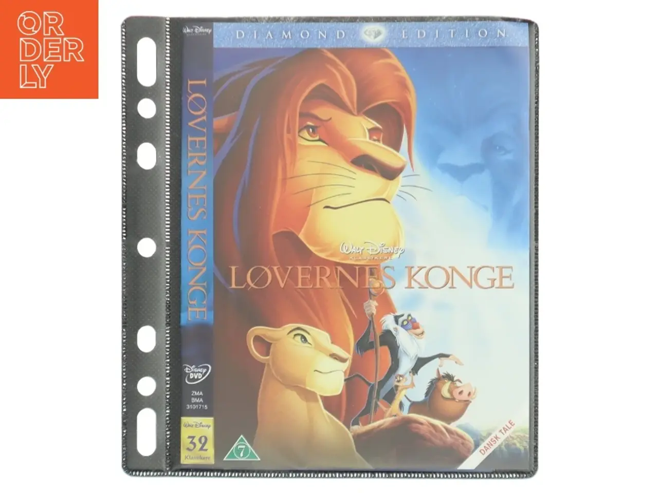 Billede 1 - Løvernes Konge DVD fra Disney